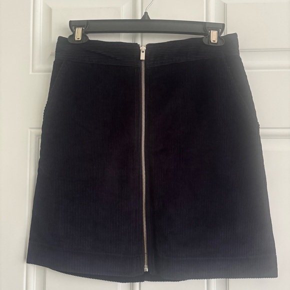 GAP Dresses & Skirts - NWT GAP Navy Blue Corduroy Mini Skirt, Size 0